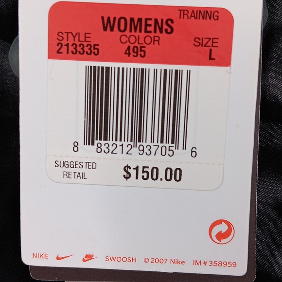 Nike Blue Down Filled Puffer Coat Womens Large Jacket New - Picture 10 of 13